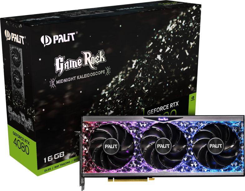 Видеокарта PALIT RTX4080 GAMEROCK 16GB GDDR6X 256bit 3-DP HDMI