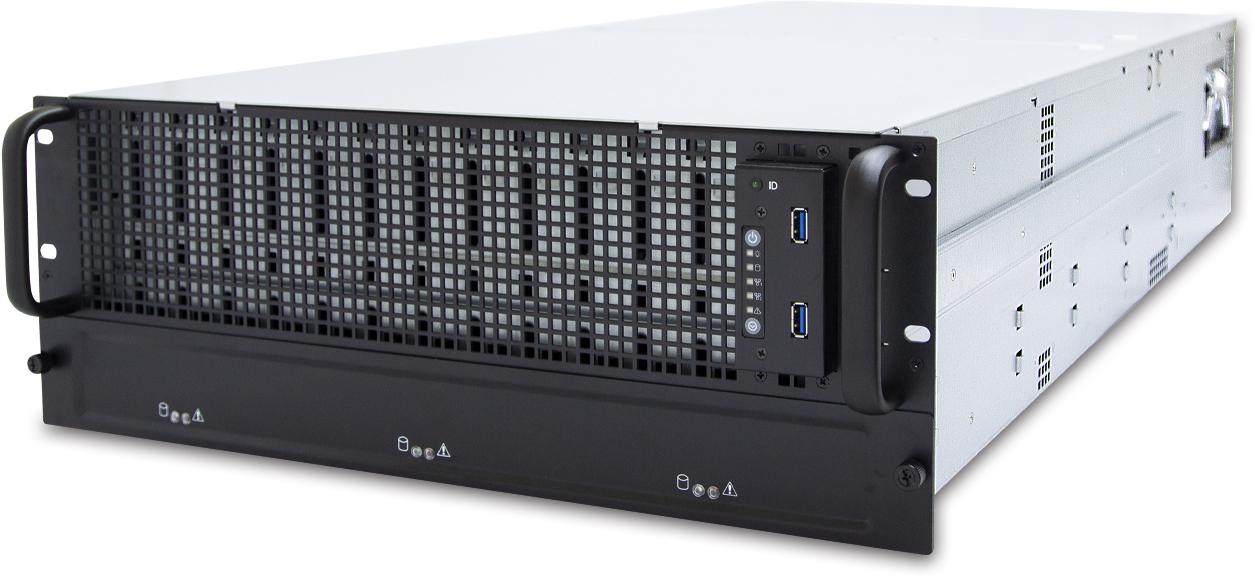 Серверная платформа AIC Storage Server 4U XP1-S403VG02 noCPU(2)2nd Gen Xeon Scalable/TDP 165W/ no DIMM(12)/ 60x3,5''+ 2x2,5''/ 2x10GB SFP+/ 2 x16 slots(FHHL)/ 3 x8 slots(FHHL)/2x1600W