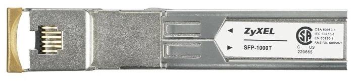  SFP-трансивер Zyxel SFP-1000T с портом Gigabit Ethernet (1000Base-T), 100 м
