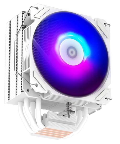 Кулер для процессора ZALMAN CNPS9X PERFORMA WHITE ARGB, 120mm FAN, 4 HEAT PIPES, 4-PIN PWM, 700-1800 RPM, 28DBA MAX, HYDRO BEARING, FULL SOCKET SUPPORT