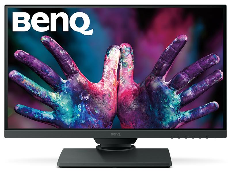 Монитор BENQ 25" PD2500Q IPS LED, 2560x1440, 16:9, 14 (4)ms , 350cd/m2, 20M:1, 178°/178°, HDMI,  DP1.2, miniDP1.2, USB 3.0*4, speakers, HAS, Pivot, Tilt, Black (незначительное повреждение коробки)