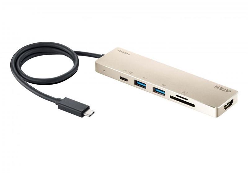 Док станция ATEN USB-C Multiport Mini Dock - PD60W