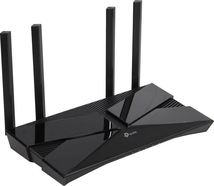  TP-Link Archer AX10, AX1500 Wi Fi 6 роутер, до 300 Мбит/с на 2,4 ГГц + до 1201 Мбит/с на 5 ГГц, 4 антенны, 1 гигабитный порт WAN + 4 гигабитных порта LAN