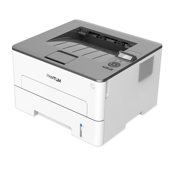 Лазерный монохромный принтер Pantum P3308DW, Printer, Mono laser, A4, 33 ppm (max 60000 p/mon), 350 MHz, 1200x1200 dpi, 256 MB RAM, PCL/PS, Duplex, paper tray 250 pages, USB, LAN, WiFi, start. cartridge 6000 pages