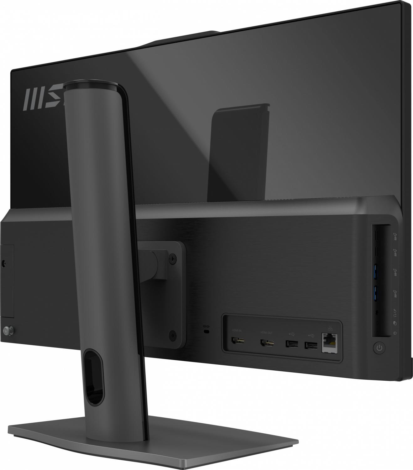 Моноблок MSI Pro Modern AM242P 12M AiO 23,8" FHD (1920x1080)IPS AG Non-touch, Core i5-1240P (1.7GHz), 16Gb DDR4(2x8Gb), 512GB SSD M.2, Intel UHD, WiFi, BT, camera, WirelessKB&mouse Eng/Rus, Win11Pro Rus,1y