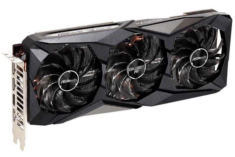 Видеокарта ASROCK Radeon RX 6750 XT Challenger Pro 12G OC, 3*DP, 1*HDMI, FAN 3; 90-GA3QZZ-00UANF