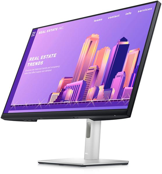 Монитор Dell 27"    P2722H S/BK (IPS; 16:9; 300cd/m2; 1000:1; 5ms; 1920x1080x60Hz; 178/178; VGA; DP; HDMI; 5xUSB; HAS; Tilt; Swiv; Pivot; VESA) (существенное повреждение коробки)