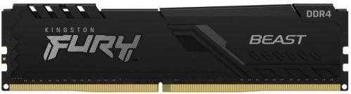 Оперативная память Kingston 16GB 3200MHz DDR4 CL16 DIMM 1Gx8 FURY Beast Black, 1 year