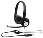 Наушники Logitech Headset H390, Stereo, USB, [981-000406]