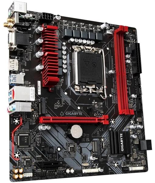 Материнская плата GIGABYTE B660M GAMING AC DDR4, LGA1700, B660, 2*DDR4, D-Sub+HDMI,  4 SATA 6 Гб/с, M2, Audio, Gb LAN, USB 3.2, USB 2.0, Type C, mATX