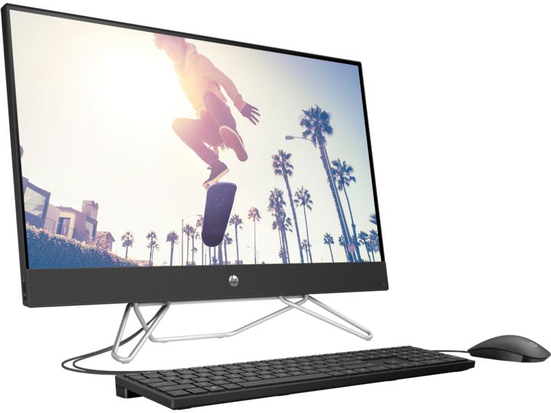Моноблок HP 27-cb1088ci NT 27" FHD(1920x1080) Ryzen 3 5425U, 8GB DDR4 3200 (2x4GB), SSD 256Gb,  AMD integrated graphics, noDVD, Rus/Eng kbd&mouse wired, HD Webcam, Jet Black, FreeDOS, 1Y Wty