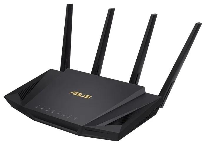  ASUS RT-AX58U V2// роутер  802.11b/g/n/ac/ax, до 2402 + 574Mbps, 2,4 + 5 гГц, 4 антенны, USB ; 90IG04Q0-MO3R10