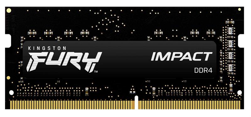 Оперативная память Kingston 16GB 2666MHz DDR4 CL16 DIMM 1Gx8 FURY Beast Black, 1 year