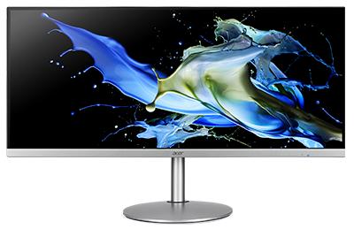 Монитор 34"    ACER  CB342CKsmiiphzx,  21:9, IPS,   3440x1440, 75Hz, 1ms, 178°/178°,   250nits, 2xHDMI + 1xDP + Type-C(PD65W) + USB3.0x4 + USB-B(2up 4down) + Audio Out,HDR 10, Hadj 150, 3Wx2,Silver/Black,