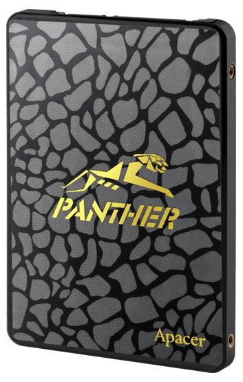 Твердотельный накопитель Apacer SSD PANTHER AS340X 120Gb SATA 2.5" 7mm, R550/W500 Mb/s, 3D NAND, IOPS 38K/75K, MTBF 1,5M, 70TBW, Retail, 3 years (AP120GAS340XC-1)