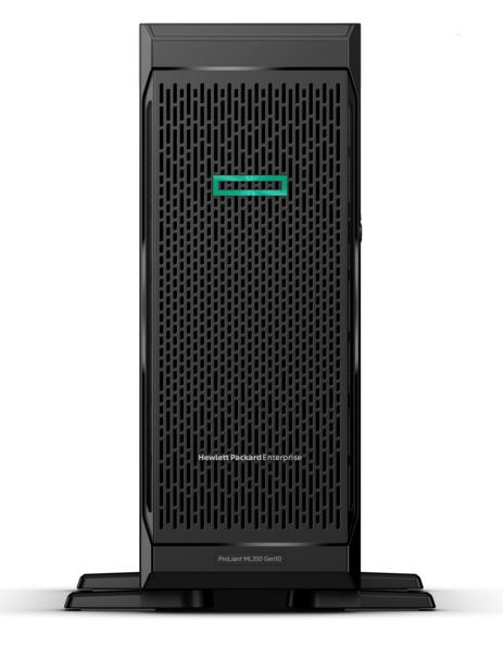 Сервер ProLiant ML350 Gen10 Silver 4208 Tower(4U)/Xeon8C 2.1GHz(11MB)/1x16GbR1D_2933/P408i-aFBWC(2Gb/RAID 0/1/10/5/50/6/60)/noHDD(8/24up)SFF/noDVD/iLOstd/6NHPFans/4x1GbEth/1x800W(2up)