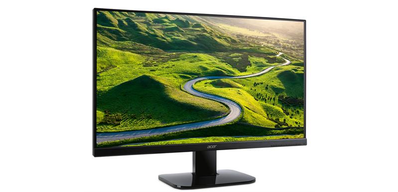 Монитор 27'' ACER KA270Hbmix VA, 1920x1080, 4ms, 250cd, 100Hz, 1xVGA + 1xHDMI(1.4) +Audio in/out, Speakers 2Wx2, FreeSync  ZeroFrame, Black