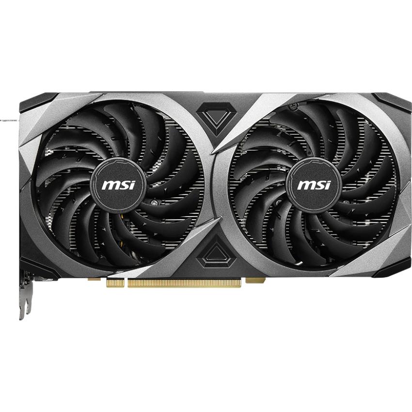 Видеокарта MSI GeForce RTX 3060 Ti VENTUS 2X 8GD6X OC PCI-E/GeForce RTX 3060 Ti VENTUS 2X 8GD6X OC/HDMI/DP*3/DUAL FAN/EP8*2/ATX/OC/8G G6X