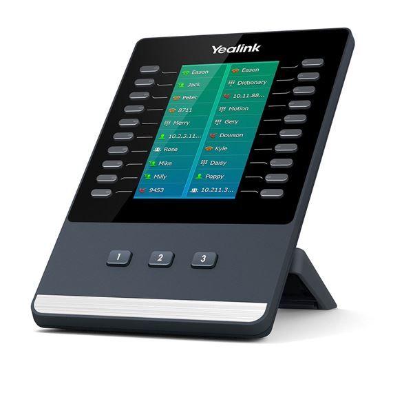 Клавишная панель для телефонов sip YEALINK EXP50 с цветным LCD для SIP-T53/T53W/T54W/T57W/T58A, шт