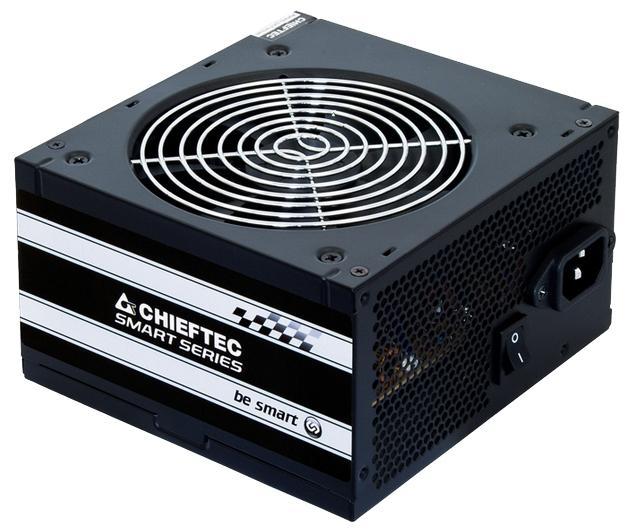 Блок питания Chieftec PSU GPS-550A8 550W Smart ser ATX2.3 230V Brown Box 12cm 80%+ Fan Active PFC 20+4, 8(4+4)p,8(6+2)p, 4xSATA, 2xMolex+Floppy