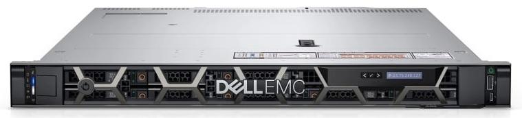 Сервер DELL PowerEdge R450 4LFF 1U/1xHS/ 5 std fan/ 1x4310/1x16GB RDIMM/PERC H745/1x600Gb 10k SAS 12G/2xGE LOM/OCP 3.0/2x600W/Bezel/TPM 2.0 v3/iDRAC9 Ent/SlRails/1YWARR