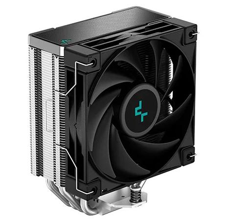 Кулер для процессора DEEPCOOL AK400 LGA1700/1200/115X/AM5/AM4 (18шт/кор, TDP 260W, PWM, Fan 120mm, 4 тепл. Трубки, черный) RET