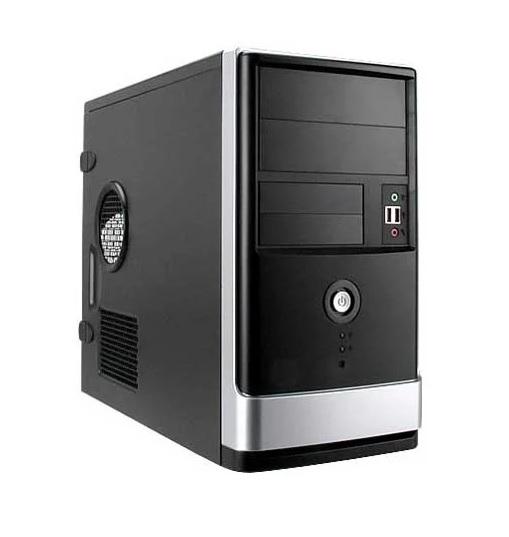 Корпус Mini Tower InWin EMR002 Black/Graphite  450W(RB-S450HQ70) 2 *USB+AirDuct+Audio mATX