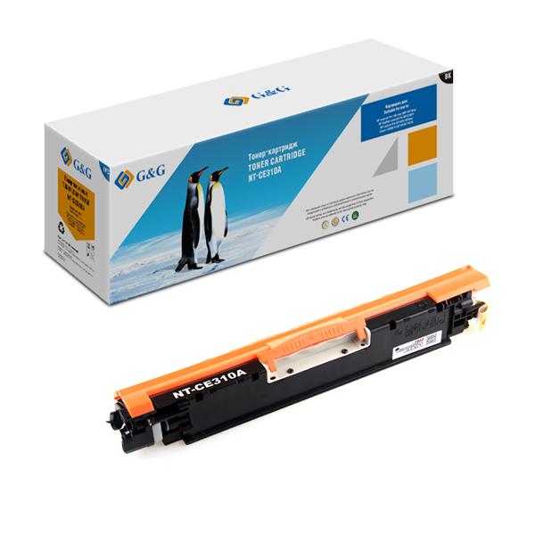 Картридж Cartridge G&G 126A для HP CLJ M175/CP1025/M275; Canon LBP7010C/7018C, with chip (1200стр.) (замена CE310A)