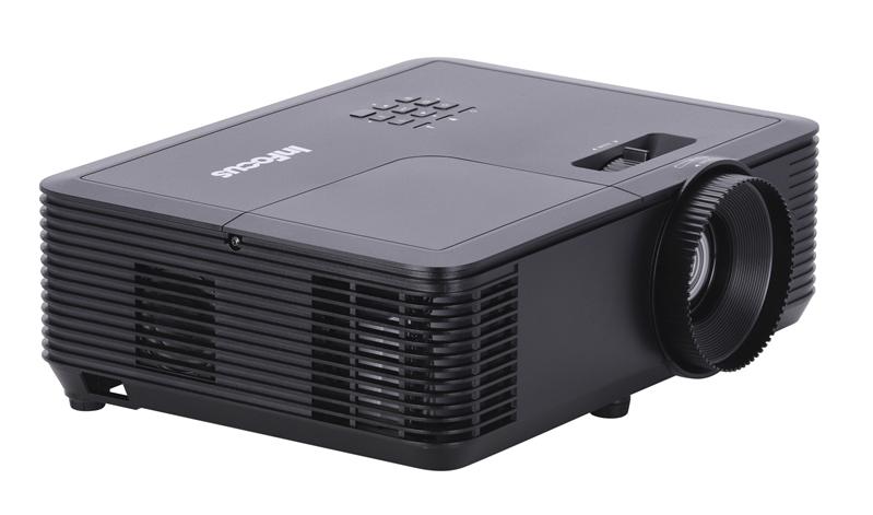  Проектор INFOCUS IN114BB (Full 3D) DLP, 3800 ANSI Lm, XGA, (1.94-2.16:1), 30000:1, 2xHDMI 1.4, 1хVGA in, 1хVGA out, S-video, Audio in, Audio out, USB-A (power), 10W, лампа до 15000ч., 2.6 кг.