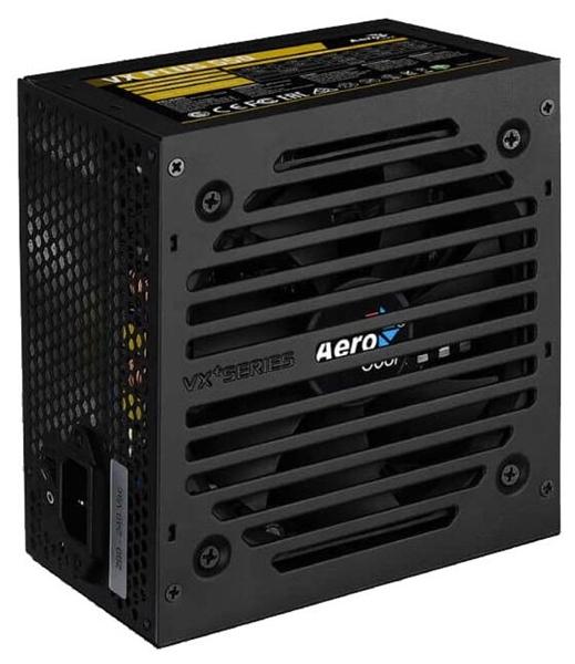 Блок питания Aerocool 550W Retail VX PLUS 550 ATX v2.3 Haswell, fan 12cm, 500mm cable, power cord, 20+4P, 4+4P, PCIe 6+2P x1, PATA x 3, SATA x3, FDD