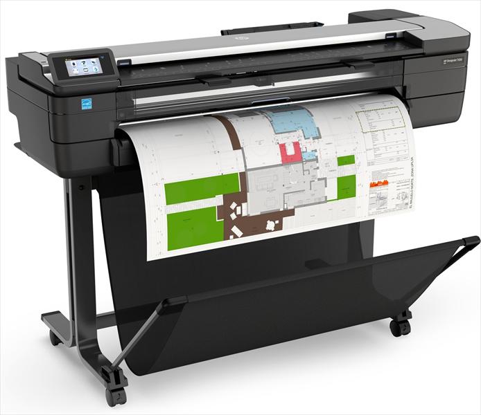 Широкоформатный принтер HP DesignJetT830 MFP (p/s/c, 36",4color,2400x1200dpi,1Gb,25sppA1,USB for Flash/GigEth/Wi-Fi,stand,media bin,rollfeed,sheetfeed,tray50 (A3/A4),autocutter,Scanner:600dpi,36x109",repl. F9A30A)