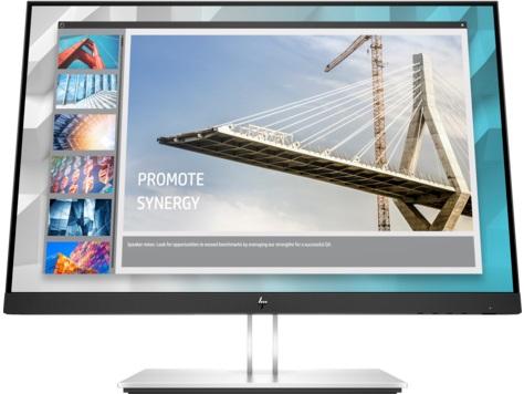 Монитор HP E24i G4 24 Monitor 1920x1200, 16:10, IPS, 250 cd/m2, 1000:1, 5ms, VGA, DP, HDMI, USB Type-B, height, tilt, swivel, pivot, Black&Silver (repl. 1FH49AA)