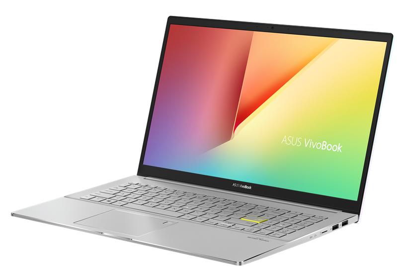 Ноутбук ASUS VivoBook S15 M533UA-BN214 AMD Ryzen R7-5700U/16Gb/512Gb M.2 SSD Nvme/15.6" IPS FHD AG (1920x1080) 300 NITS/IllumKB/WiFi6/BT/Cam/No OS/1.8Kg/DREAMY WHITE