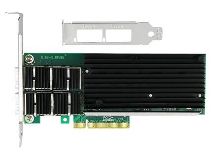 Сетевая карта LR-Link NIC PCIe 3.0 x8, 2x40G QSFP+, Intel XL710 chipset