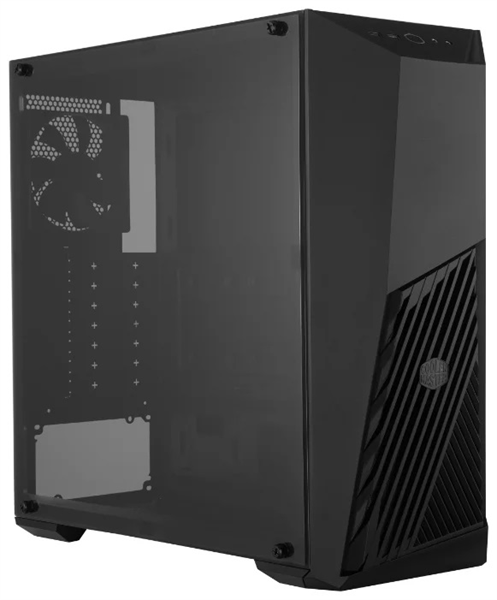 Корпус Cooler Master MasterBox K501L, 1xUSB3.0, 1xUSB2.0, 1x120 Fan, 1x120 Red Led Fan, w/o PSU, Black, ATX