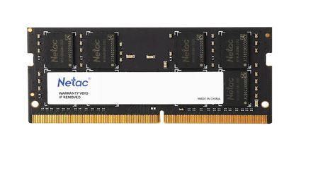 Оперативная память Netac Basic SODIMM 8GB DDR4-2666 (PC4-21300) C19 19-19-19-43 1.2V Memory module