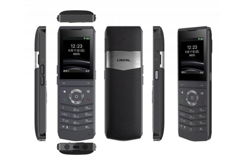 Wifi-телефон Linkvil by Fanvil W611W Wi-Fi SIP телефон, цветной дисплей 2,4", 4 SIP линии, Bluetooth 5.0