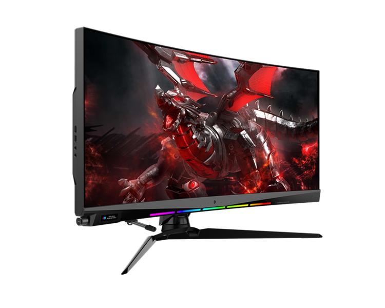 Монитор MSI Optix MEG381CQR PLUS 37.5" 21:9 WQHD(3840x1600)Rapid IPS Curve 2300R,5ms(GTG),1000:1,100M:1,450nit,2xHDMI 2.0,DP 1.4,3xUSB 3.2 Type-A,USB 3.2 Type-B,Webcam,Tilt,Swivel,Height,VESA,175Hz,3y w-ty