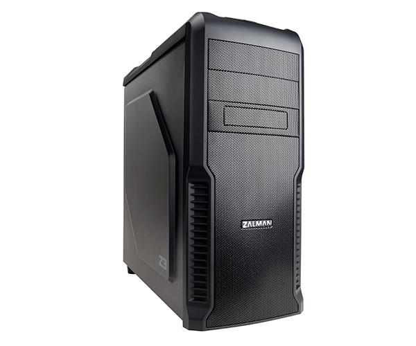 Корпус ZALMAN Z3, ATX, BLACK, 2x5.25", 5x3.5", 1x2.5", 2xUSB2.0, 1xUSB3.0, FRONT 1x120mm, REAR 1x120mm, TOP 1x120mm