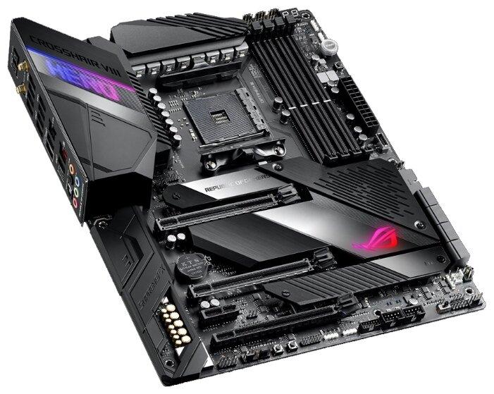 Материнская плата ASUS ROG CROSSHAIR VIII HERO(WI-FI), Socket AM4, X570, 4*DDR4, SLI+CrossFireX, SATA3 + RAID, Audio, Gb LAN, USB 3.2*19, USB 2.0*4, ATX ; 90MB10T0-M0EAY0, 3 year