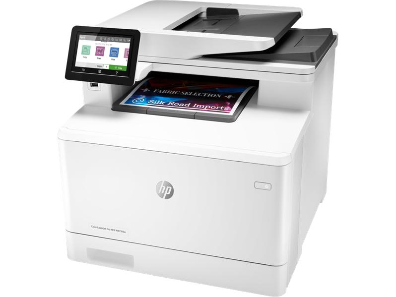 Лазерное многофункциональное устройство HP Color LaserJet Pro MFP M479fdw (p/c/s/f, A4,600 dpi,27(27)ppm,512Mb,2 trays 50+250,Duplex,DADF50,USB 2.0/GigEth/WiFi/Bluetooth,4 cart.in box black 2400,cmy1200 pages,repl. CF379A)