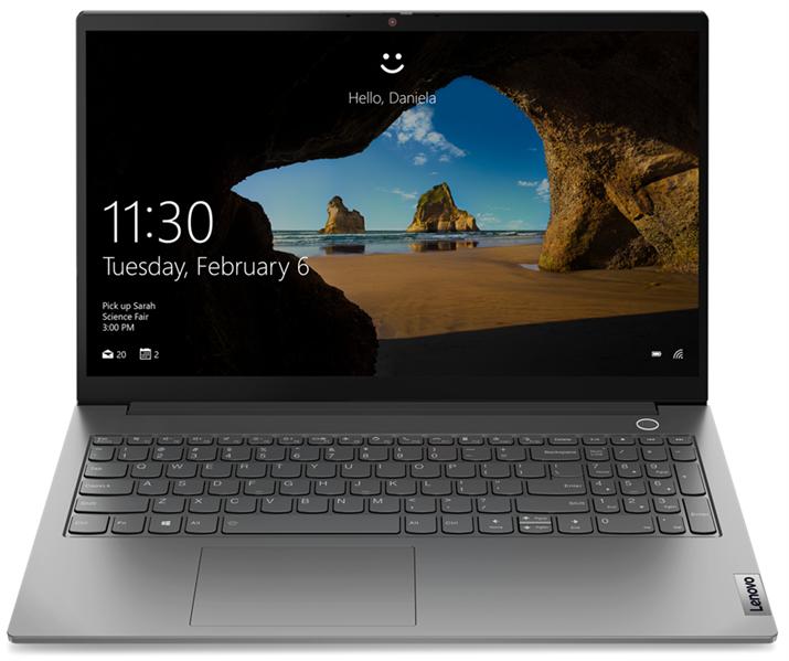 Ноутбук Lenovo ThinkBook 15 G2 ITL 15.6" FHD (1920x1080) IPS AG 250N, i3-1115G4 3G, 8GB DDR4 3200, 256GB SSD M.2, Intel UHD, WiFi 6, BT, FPR, HD Cam, 3cell 45Wh, NoOS, 1Y CI, 1.7kg