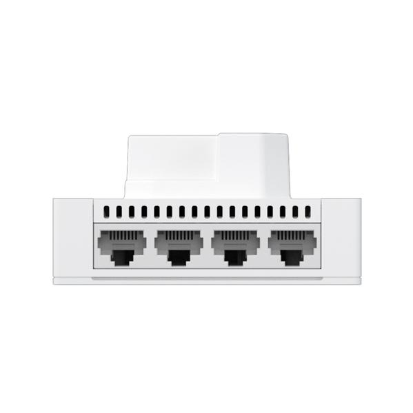 Точка доступа Ruijie Wall Plate Wi-Fi 6 (802.11ax) Access Point, standard size of 86-type faceplate, built-in antenna, dual-radio  dual-band,  support  574.5Mbps  @2.4G  and  1.2Gbps  @5G,  up  to  4  spatial  stre