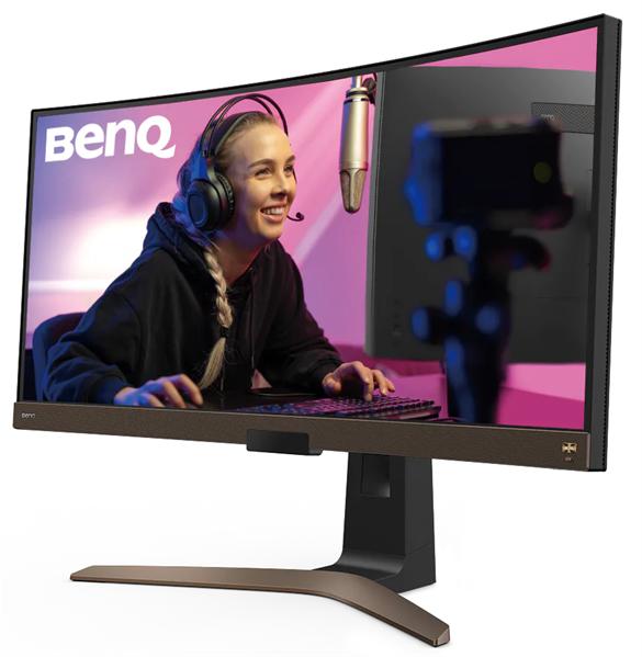 Монитор BENQ 37,5" EW3880R Curvature 2300R IPS LED 3840x1600 4ms 21:9 300cd/m2 1000:1 178/178 2*HDMI DP USB -C Speaker  HAS Swivel Tilt  Metallic Brown-Black