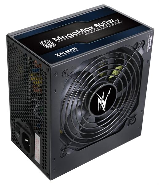 Блок питания Zalman ZM800-TXII, 800W, ATX12V v2.31, APFC, 12cm Fan, 80+ 230V EU, Retail