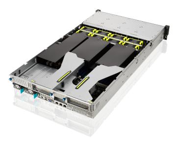 Серверная платформа ASUS RS520A-E11-RS24U Rack 2U,1x(LGA 4094),RDIMM/LR-DIMM/3DS(upto16/2666MHz/4TB),24xSFF HDD(24xNVMeor12xNVMe+12xSATA/SAS),2xM.2 conectr,softRAID,3xPCi+1xOCP Mez,2xGbE,2x800W