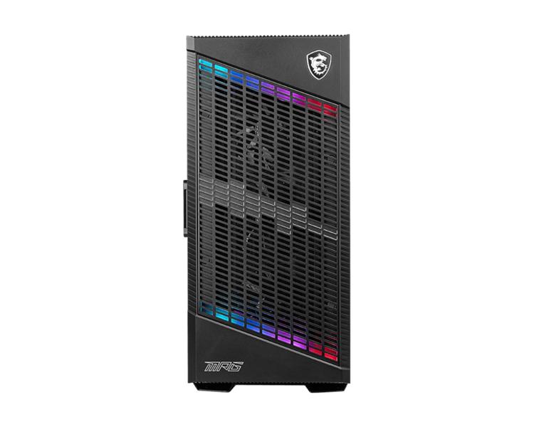 Корпус MSI MPG VELOX 100P AIRFLOW, ATX, BLACK, WINDOW, 2x3.5", Compatible with 2.5" (Max up to 4x2.5"), 1xUSB 3.2 Type-C, 2xUSB 3.2 Gen 1, FRONT 3x120mm, REAR 1x120mm ARGB