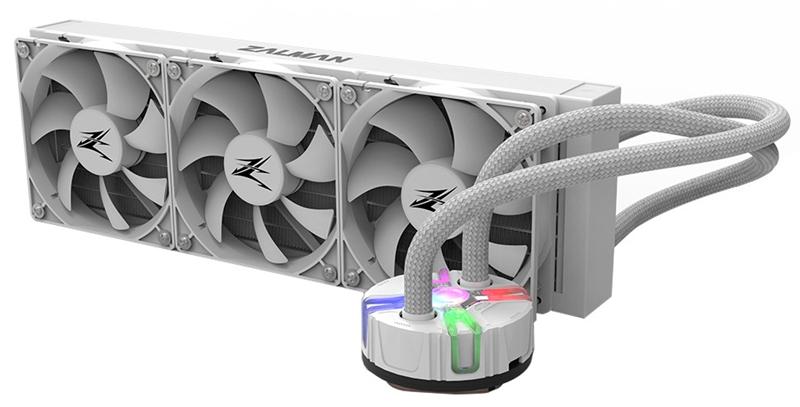 Система водяного охлаждения Zalman CPU Liquid Cooler 360mm, White