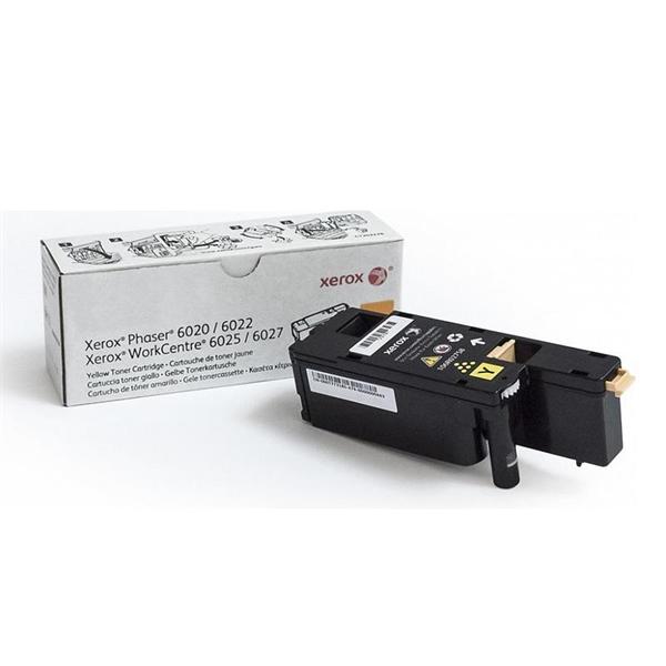  Принт-картридж Xerox Phaser 6020/6022 WC 6025/6027 (1K стр.), желтый