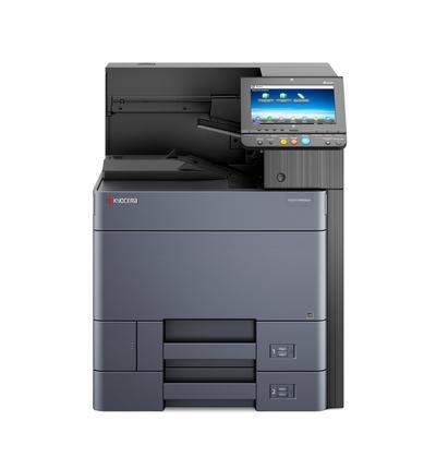  Kyocera ECOSYS P8060cdn, Принтер, цв.лазерный, A3, 60/55(A4) - 30/27(A3) стр/мин, 1200x1200 dpi, 4 Гб+8 Гб SSD+320 Гб HDD, USB 2.0, Network, лоток 2*500 л., Duplex, старт.тонер 15000/10000(BK/CMY) стр